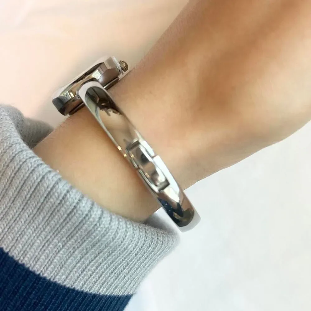 Vintage Inspired Luxury Silver Tone Watch